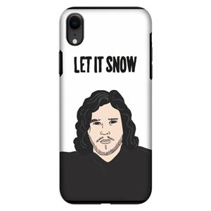 CaseCompany Let It Snow: iPhone XR Tough Case