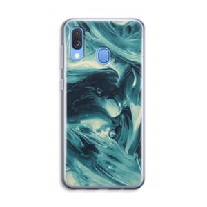 CaseCompany Dreaming About Whales: Samsung Galaxy A40 Transparant Hoesje