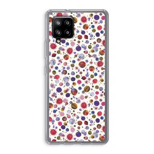 CaseCompany Planets Space: Samsung Galaxy A42 5G Transparant Hoesje