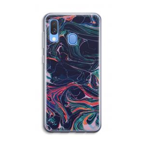 CaseCompany Light Years Beyond: Samsung Galaxy A40 Transparant Hoesje