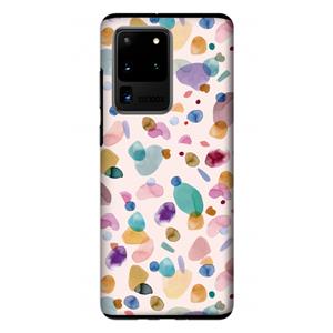 CaseCompany Terrazzo Memphis Pink: Samsung Galaxy S20 Ultra Tough Case