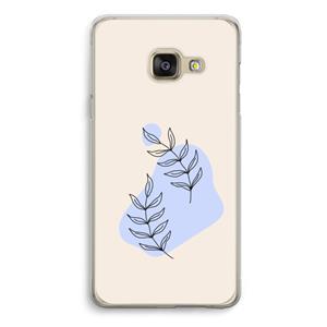 CaseCompany Leaf me if you can: Samsung A3 (2017) Transparant Hoesje