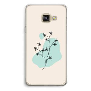 CaseCompany Love your petals: Samsung A3 (2017) Transparant Hoesje