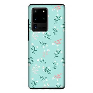 CaseCompany Small white flowers: Samsung Galaxy S20 Ultra Tough Case