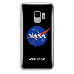 CaseCompany NASA: Samsung Galaxy S9 Transparant Hoesje
