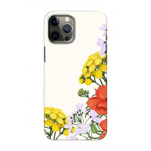 CaseCompany Wilde bloemen: Volledig geprint iPhone 12 Pro Hoesje