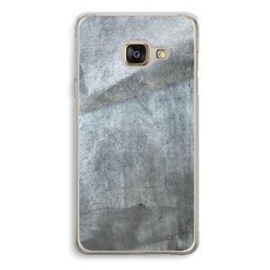 CaseCompany Grey Stone: Samsung A3 (2017) Transparant Hoesje