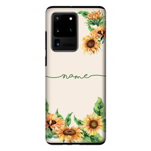 CaseCompany Zonnebloemen: Samsung Galaxy S20 Ultra Tough Case