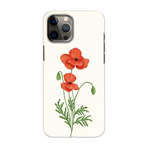 CaseCompany Red poppy: Volledig geprint iPhone 12 Pro Hoesje