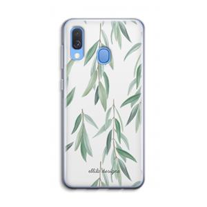 CaseCompany Branch up your life: Samsung Galaxy A40 Transparant Hoesje