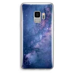 CaseCompany Nebula: Samsung Galaxy S9 Transparant Hoesje