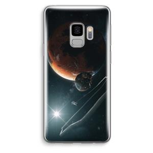 CaseCompany Mars Renaissance: Samsung Galaxy S9 Transparant Hoesje