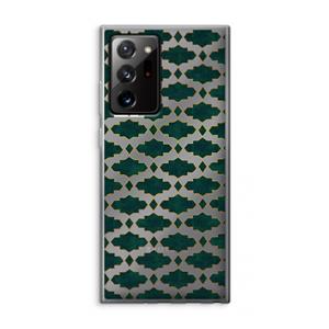CaseCompany Moroccan tiles: Samsung Galaxy Note 20 Ultra / Note 20 Ultra 5G Transparant Hoesje