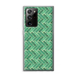 CaseCompany Moroccan tiles 2: Samsung Galaxy Note 20 Ultra / Note 20 Ultra 5G Transparant Hoesje