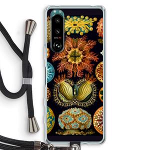 CaseCompany Haeckel Ascidiae: Sony Xperia 5 III Transparant Hoesje met koord