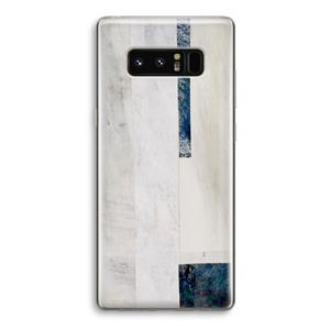 CaseCompany Meet you there: Samsung Galaxy Note 8 Transparant Hoesje