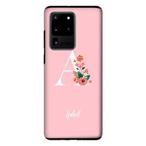 CaseCompany Pink Bouquet: Samsung Galaxy S20 Ultra Tough Case