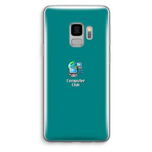 CaseCompany Win98: Samsung Galaxy S9 Transparant Hoesje