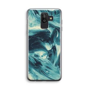 CaseCompany Dreaming About Whales: Samsung Galaxy J8 (2018) Transparant Hoesje
