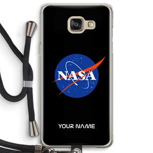 CaseCompany NASA: Samsung Galaxy A5 (2016) Transparant Hoesje met koord