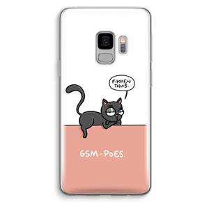 CaseCompany GSM poes: Samsung Galaxy S9 Transparant Hoesje