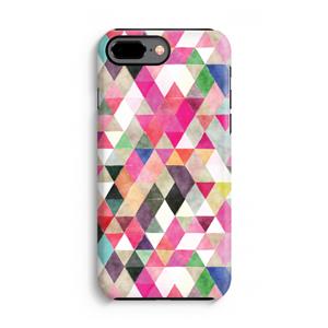 CaseCompany Gekleurde driehoekjes: iPhone 8 Plus Tough Case