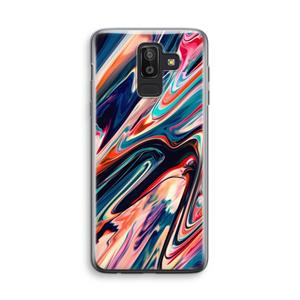 CaseCompany Quantum Being: Samsung Galaxy J8 (2018) Transparant Hoesje