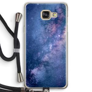 CaseCompany Nebula: Samsung Galaxy A5 (2016) Transparant Hoesje met koord