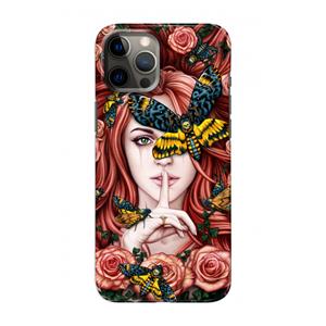 CaseCompany Lady Moth: Volledig geprint iPhone 12 Pro Hoesje