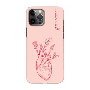 CaseCompany Blooming Heart: Volledig geprint iPhone 12 Pro Hoesje