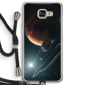 CaseCompany Mars Renaissance: Samsung Galaxy A5 (2016) Transparant Hoesje met koord