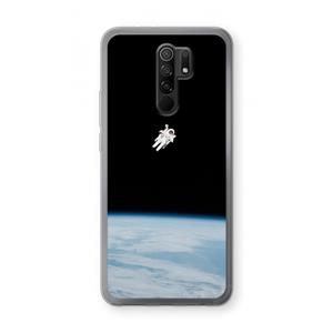CaseCompany Alone in Space: Xiaomi Redmi 9 Transparant Hoesje