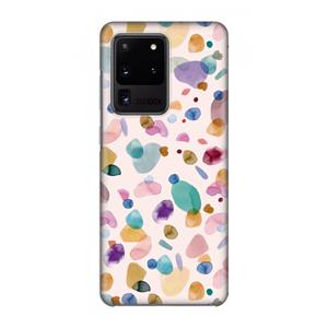 CaseCompany Terrazzo Memphis Pink: Volledig geprint Samsung Galaxy S20 Ultra Hoesje