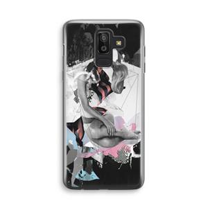 CaseCompany Camouflage de sommeil: Samsung Galaxy J8 (2018) Transparant Hoesje