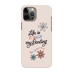 CaseCompany Tough Life: Volledig geprint iPhone 12 Pro Hoesje