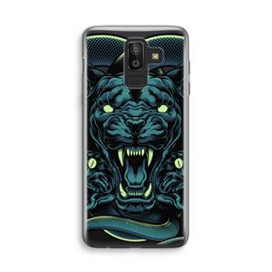 CaseCompany Cougar and Vipers: Samsung Galaxy J8 (2018) Transparant Hoesje