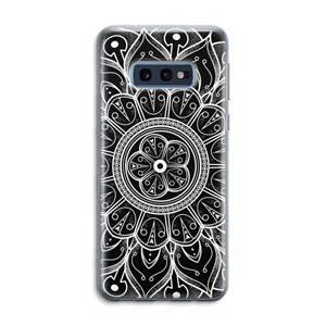 CaseCompany Roses Are Red: Samsung Galaxy S10e Transparant Hoesje