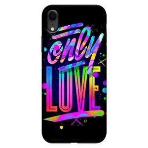 CaseCompany Only Love: iPhone XR Tough Case