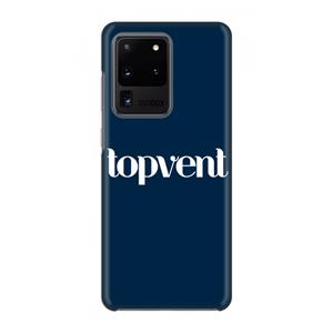 CaseCompany Topvent Navy: Volledig geprint Samsung Galaxy S20 Ultra Hoesje