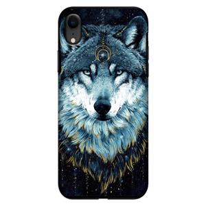 CaseCompany Darkness Wolf: iPhone XR Tough Case