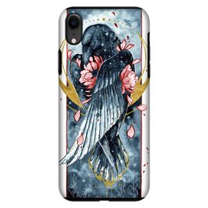 CaseCompany Golden Raven: iPhone XR Tough Case
