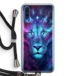 CaseCompany Firstborn: Samsung Galaxy A50 Transparant Hoesje met koord