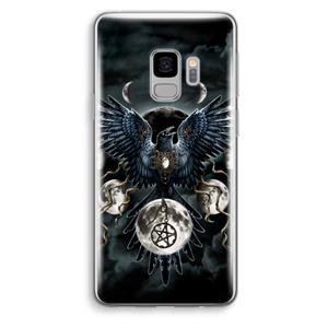 CaseCompany Sinister Wings: Samsung Galaxy S9 Transparant Hoesje