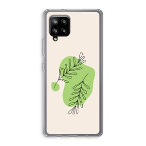 CaseCompany Beleaf in you: Samsung Galaxy A42 5G Transparant Hoesje