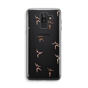 CaseCompany Dancing #1: Samsung Galaxy J8 (2018) Transparant Hoesje
