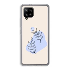 CaseCompany Leaf me if you can: Samsung Galaxy A42 5G Transparant Hoesje
