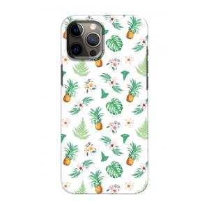 CaseCompany Ananas bladeren: Volledig geprint iPhone 12 Pro Hoesje