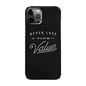 CaseCompany Never lose your value: Volledig geprint iPhone 12 Pro Hoesje