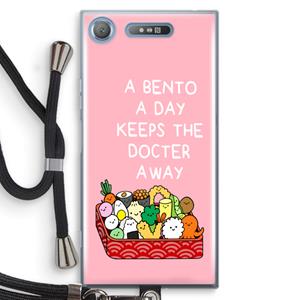 CaseCompany Bento a day: Sony Xperia XZ1 Transparant Hoesje met koord