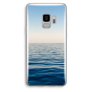 CaseCompany Water horizon: Samsung Galaxy S9 Transparant Hoesje